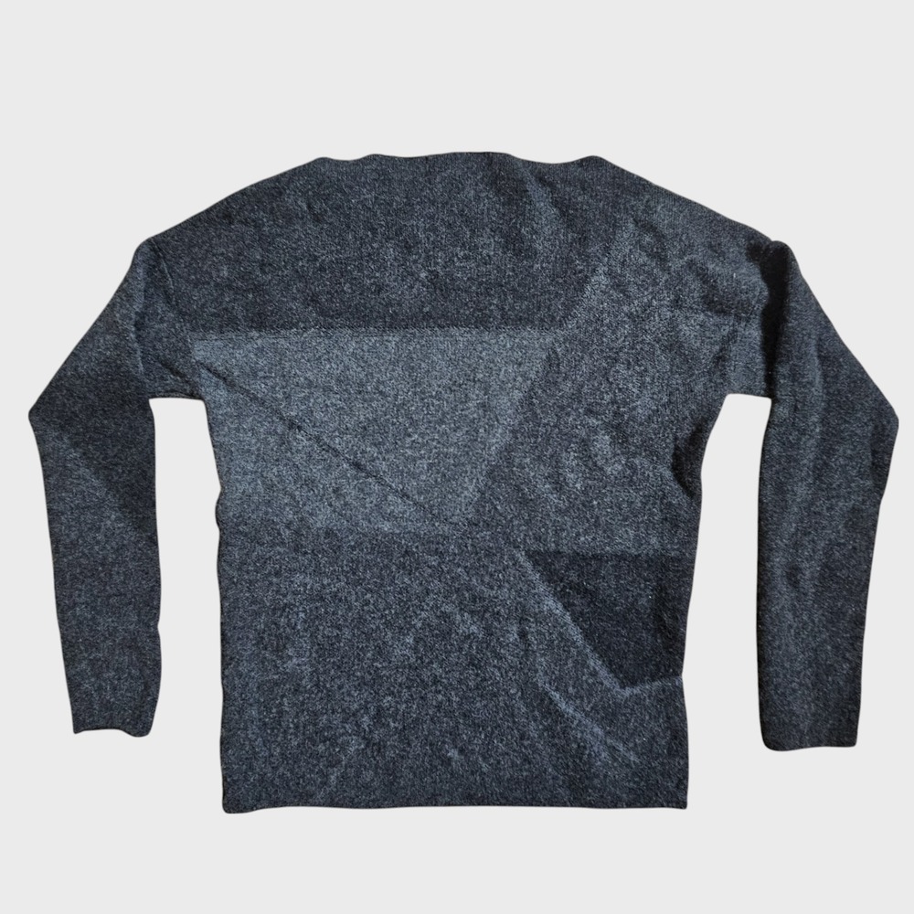 Vince Wool Cashmere Blend Abstract Colorblock Boat Neck Sweater XS Quiet Luxury‎